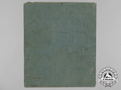 an1850'_s_austrian_army_book_to_member_of_the111_th_croatian_regiment_aa_3351