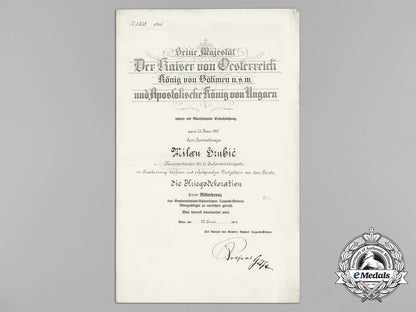 a1915_austrian_order_of_leopold_to_commander_of_the21_st_croatian_infantry_brigade_aa_3353