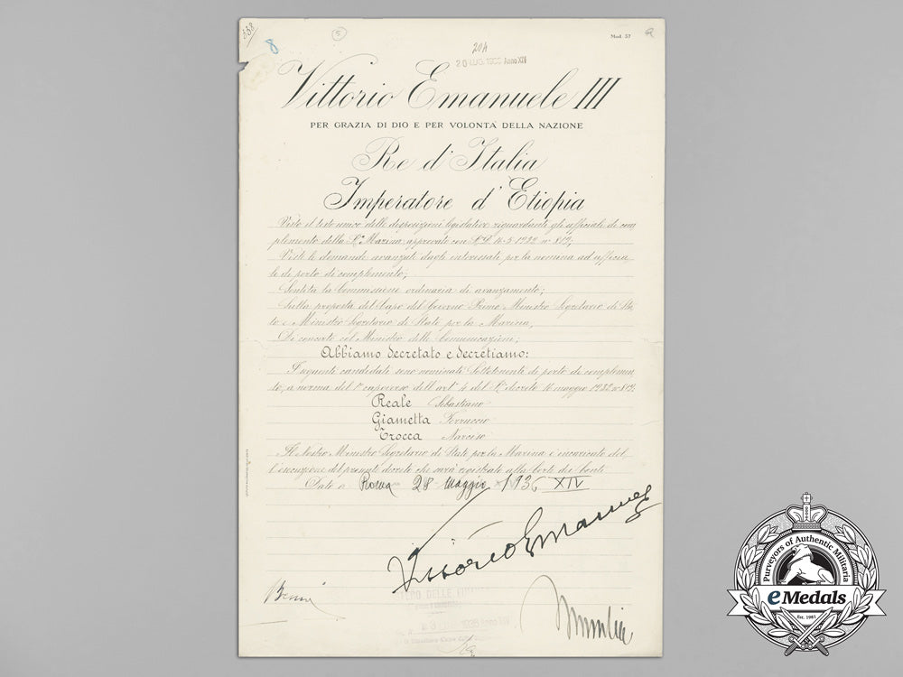 italy,_kingdom._a_navy_appointment_to_lieutenant_signed_by_mussolini&_king_vittorio_emanuele_iii_aa_3356_1_1