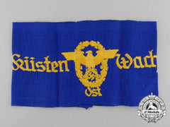 A Rare East District Coastal Watch Police (Danzig/Prussia) Armband