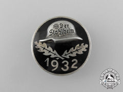 A 1932 Der Stahlhelm Membership Badge