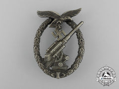 An Early War Luftwaffe Flak Badge By Juncker Of Berlin