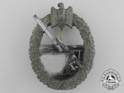 a_kriegsmarine_coastal_artillery_war_badge_by_hermann_aurich_aa_3843