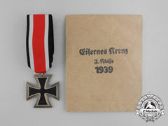 An Iron Cross 1939 Second Class In Its Original Packet Of Issue By Josef Feix & Söhne