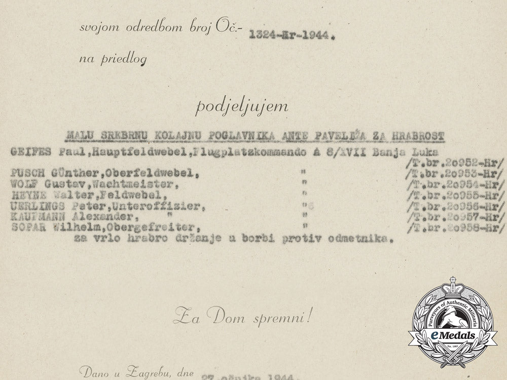 a_wwii_croatian_preliminary_award_document(_vorschlag)_to7_german_luftwaffe_nco's_aa_3883