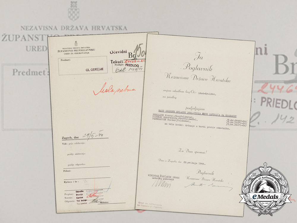 a_wwii_croatian_preliminary_award_document(_vorschlag)_to3_german_nco's_with_signature_of_ante_pavelić_aa_3887