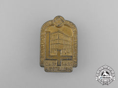 A 1938 Exhibition Of The Occupational School And It’s 4-Year Plan Badge By Wurster