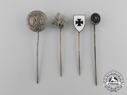 a_grouping_of_four_second_war_german_stick_pins_aa_4002