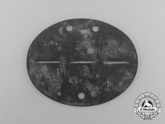 A Second War German 4Th Jäger Regiment 78 Identification Tag