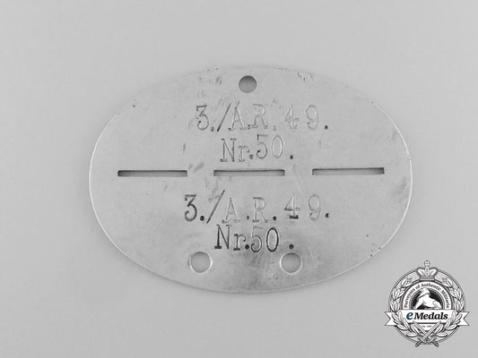 a_second_war_german3_rd_artillery_regiment49_nr.50_identification_tag_aa_4157