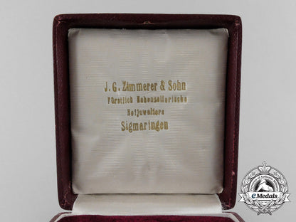 a_prussian_house_order_of_hohenzollern_in_gold;_first_class_cross_with_case_aa_4435