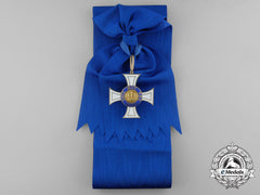 A Prussian Order Of The Crown In Gold; 1St Class 1867-1918