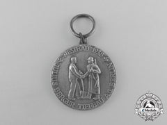 A 1938 German Westwall Construction Participation Medal
