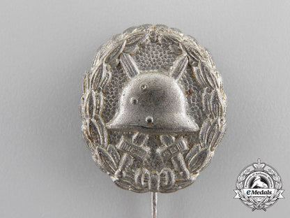 a_first_war_german_silver_grade_wound_badge_miniature_stick_pin_aa_4614