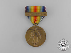 An American First War Victory Medal With Overseas Clasp