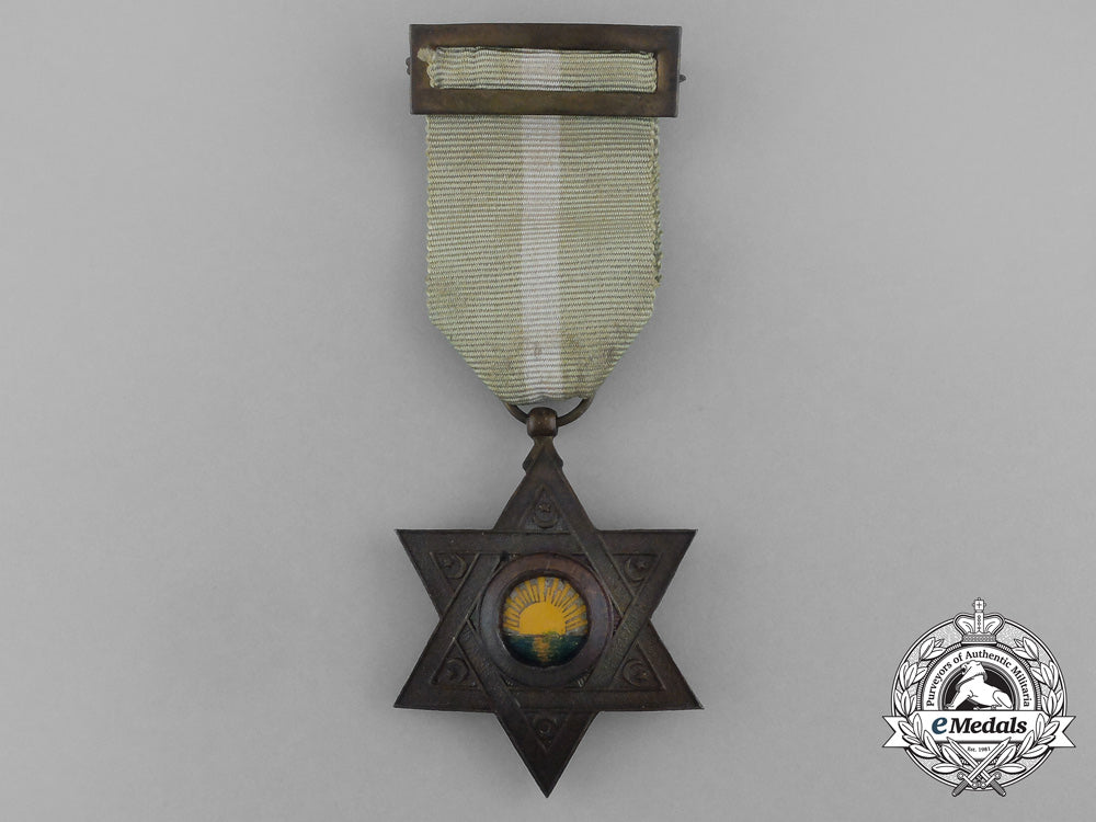 an_order_of_mehdauia;_bronze_grade_breast_badge_aa_4715