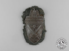 A Tunic Removed Wehrmacht (Heer) Army Issue Demjansk Campaign Shield