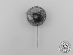 A Kriegsmarine Blockade Runner Badge Miniature Stick Pin