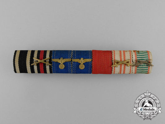 a_first&_second_war_austro-_hungarian_medal_ribbon_bar_aa_4782