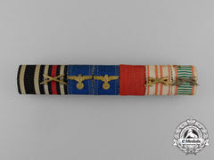 A First & Second War Austro-Hungarian Medal Ribbon Bar