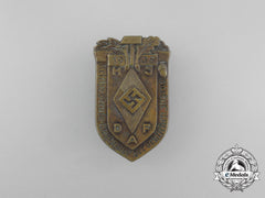 A 1935 Hj/Daf Joint Reichs Occupational Skills Competition Badge By Hoffstätter