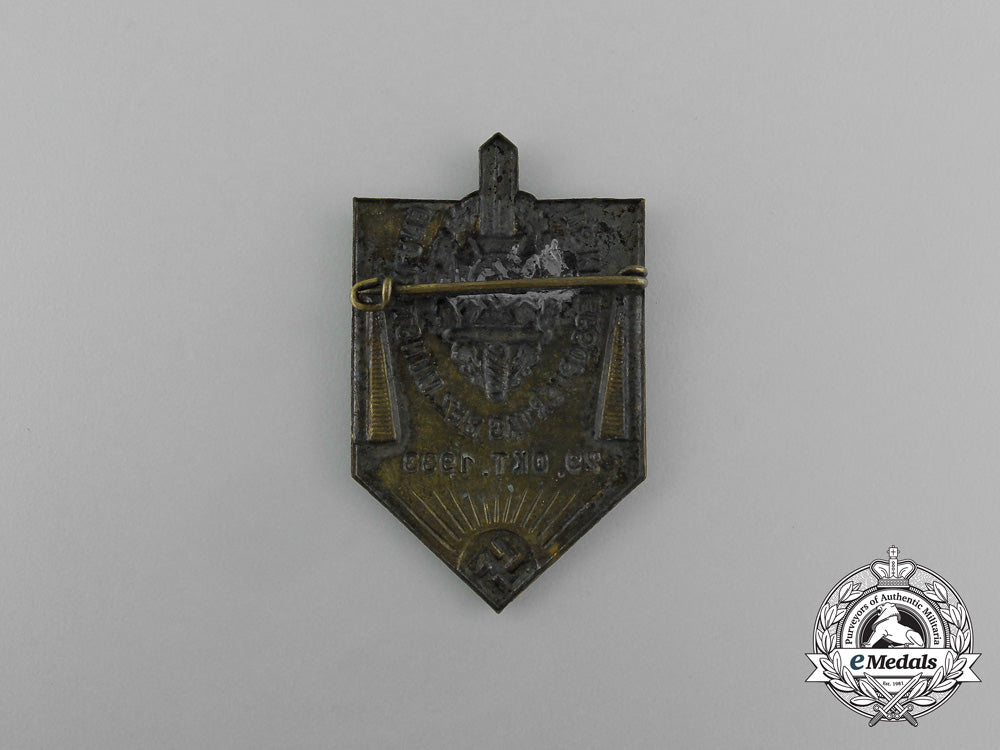 a1933_nskov_münsterland_war_victim_remembrance_day_badge_aa_4797