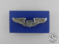 A Mint Second War American Army Air Force Pilot Badge