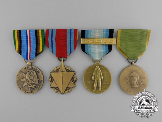 four_american_service_medals&_awards_aa_4899