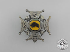 A Second War Polish 5Th Kresowa Infantry Division Badge