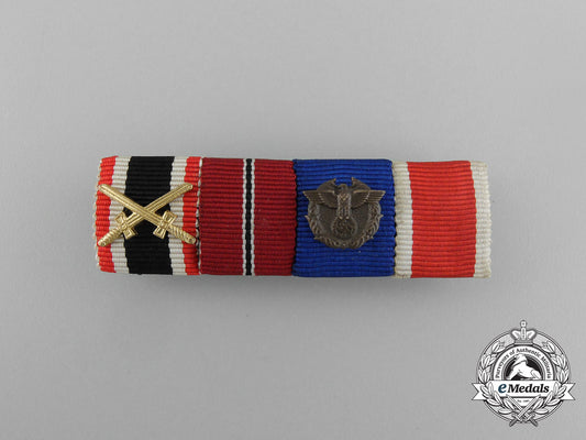 a_second_war_german_customs&_red_cross_ribbon_bar_aa_5265