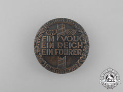 A 1939 “One Volk, One Nation, One Leader” Celebration Badge