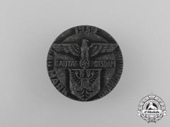 A 1939 Regional District Brandenburg Council Day Badge By B.h. Mayer