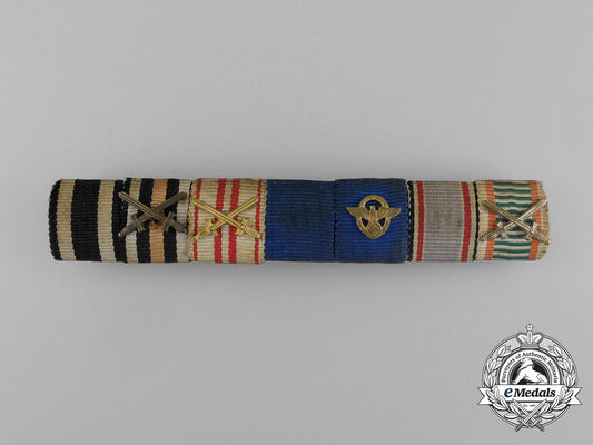 a_first_and_second_war_german_police_long_service_medal_ribbon_bar_aa_5337