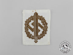 A Bronze Grade Sa Sports Badge; Cloth Version