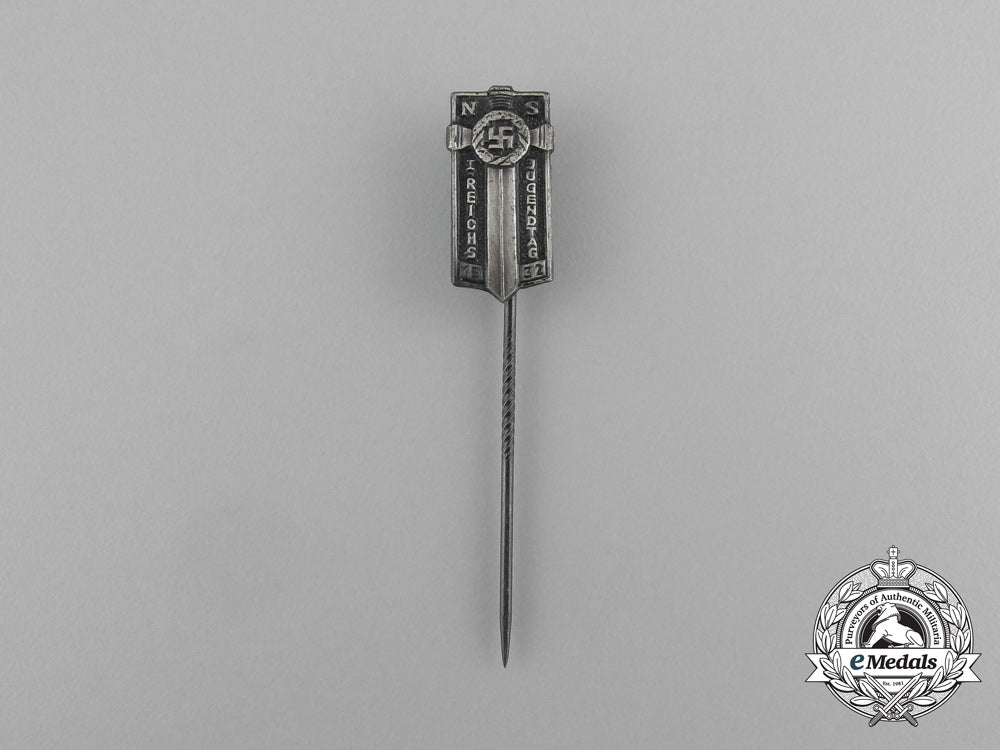 a19321_st_national_socialist_reichs_day_of_youth_event_stick_pin_aa_5451