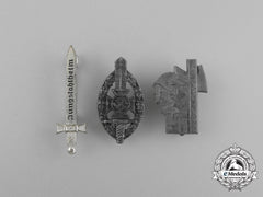 Three Second War German Badges