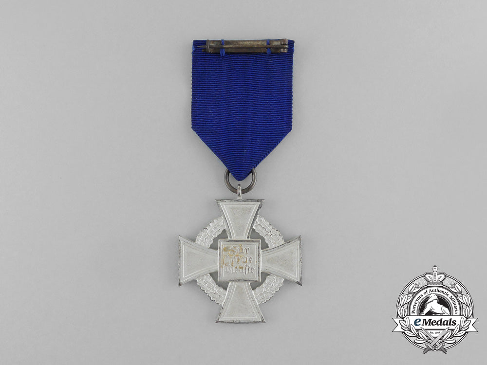 a25_year_faithful_service_cross_with_award_document_aa_5497