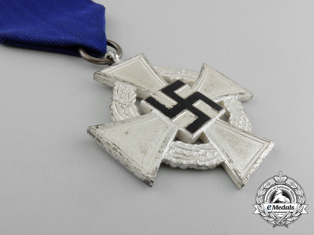 a25_year_faithful_service_cross_with_award_document_aa_5498