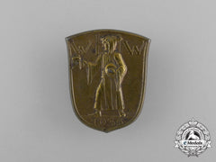 A 1936 Whw (Winter Relief Of The German People) Donation Badge