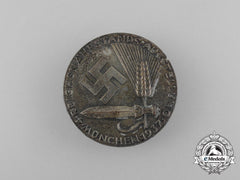 A 1937 Munich Reichsnährstand 4Th Exhibition Badge By Deschler & Sohn