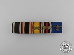 A First & Second War Reuss Ribbon Bar