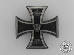 An Iron Cross 1914 First Class; 800 Silver Marked