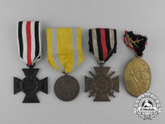 Four German Imperial Medals And Awards