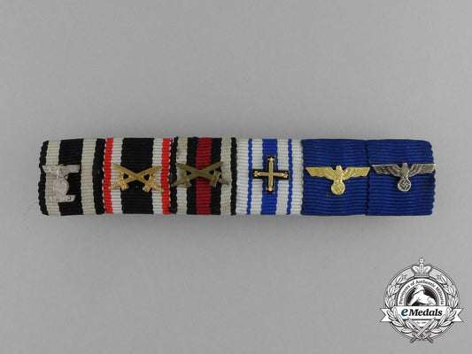 a_fine_german_baltic_cross&_wehrmacht_long_service_ribbon_bar_aa_5998