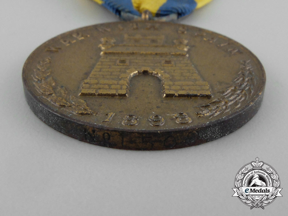 a1898_american_army_spanish_campaign_medal;_numbered_aa_6215_1_