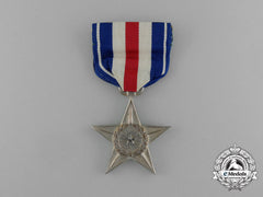 An American Silver Star; Numbered 64414