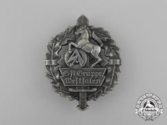 A Fine Quality Third Reich Period Sa Group Westfalen Rally Badge