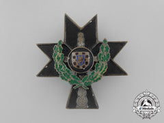 Croatia, Independent State. An Order Of Iron Trefoil 1941-45, Ii Class With Oakleaves