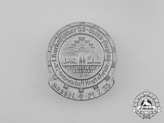 A 1935 Kdf Kurhessen National Socialist Day Of Flight Badge