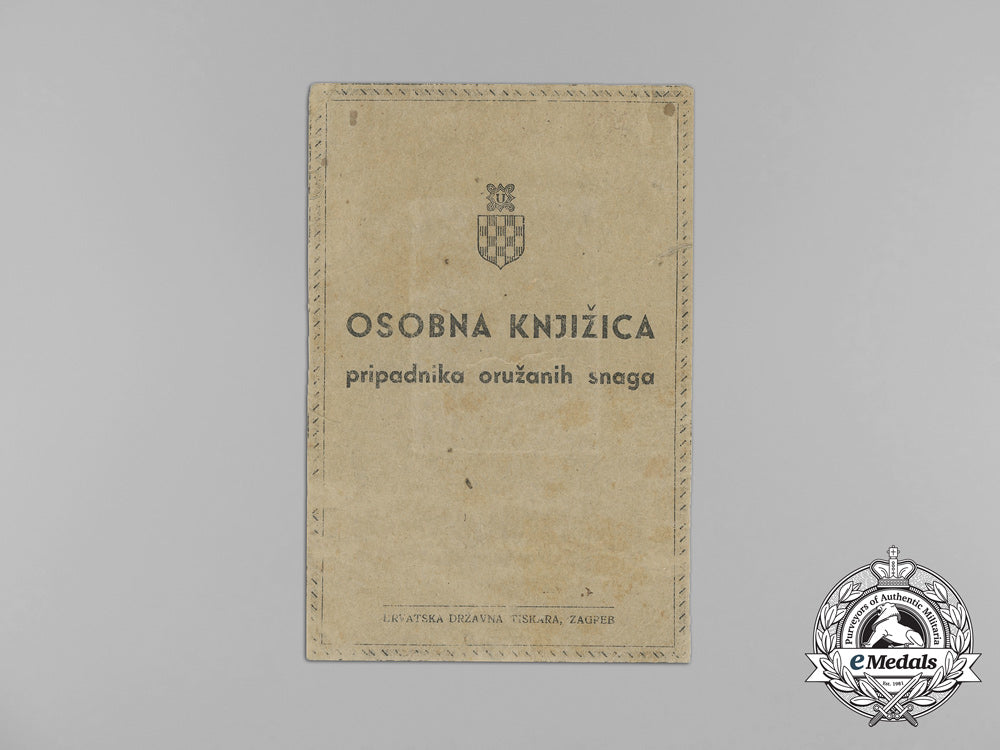 a_second_war_croatian_army_book(_soldbuch);_lieutenant_leon_fingerhut_aa_6726